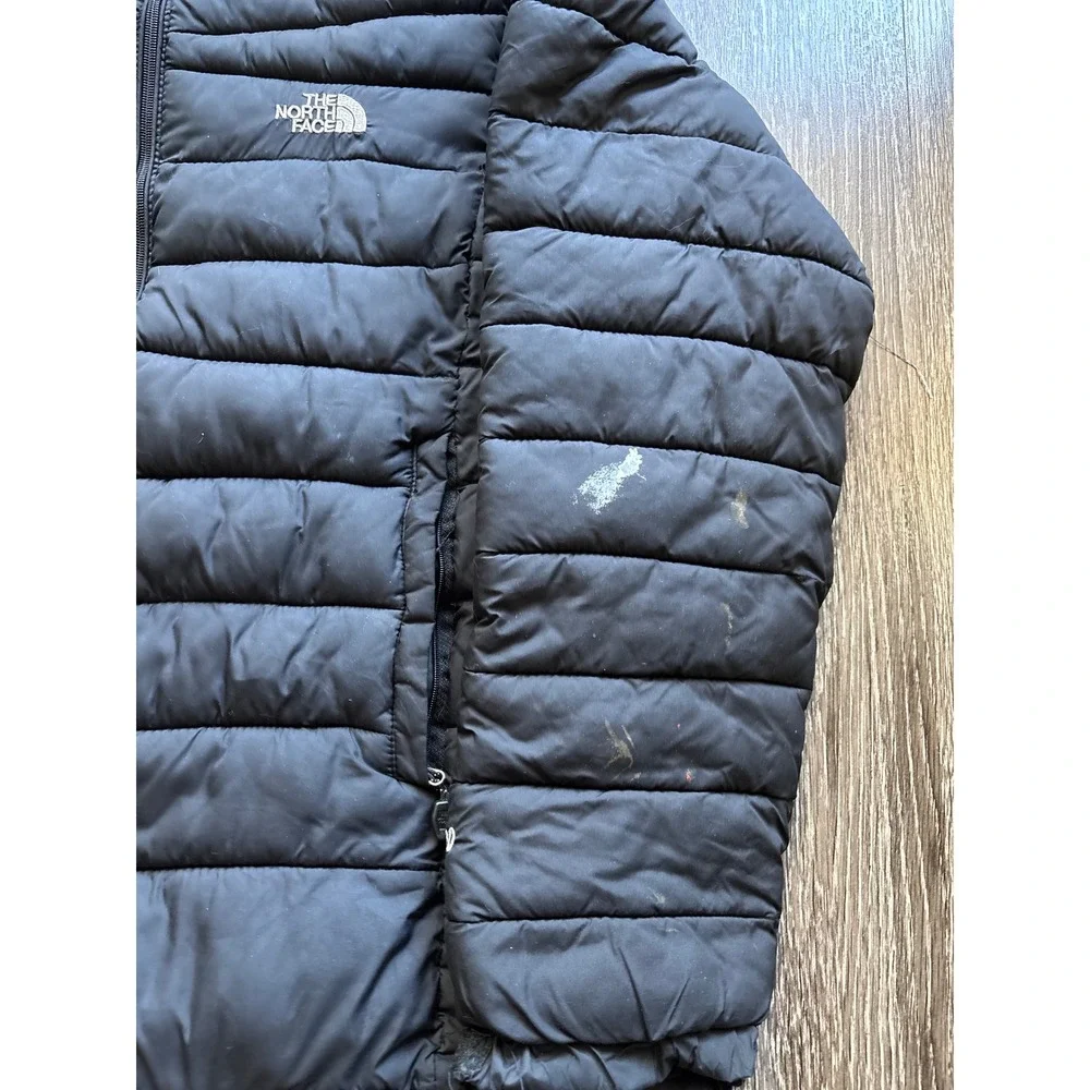 The North Face 700 Black Puffer Jacket Size L